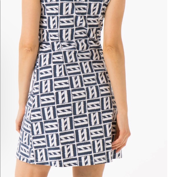 NWT—Mahi Gold Seaview Shift Dress (Black and Blue) - Picture 5 of 6